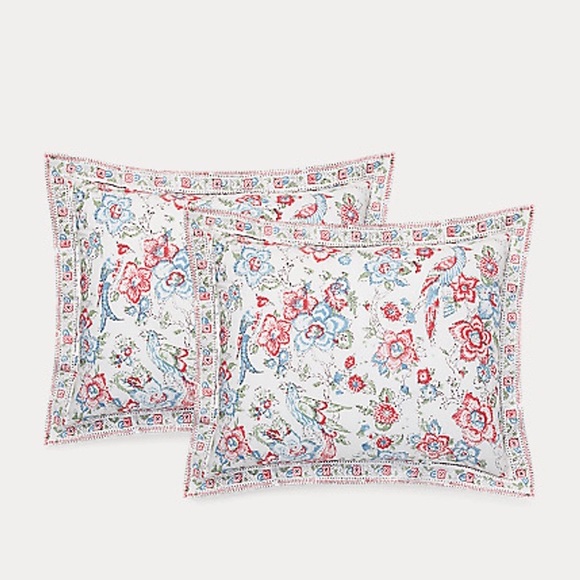 Bundle of Ralph Lauren Lucie bedding sheet set and duvet cover set 7 pieces set - Picture 3 of 12